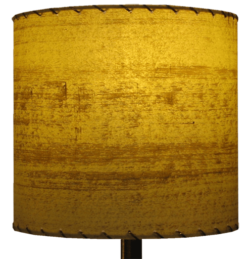 photo of mid-century modern 10" diameter lamp shade