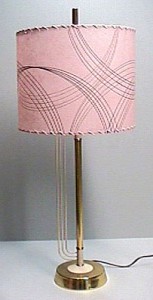 pink drum lampshade