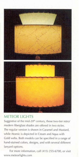 meteor_in_home_lighting meteor lights press in home lighting magazine