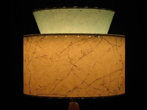 picture of small retro vintage lamp shade