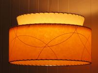 photo of retro hanging light